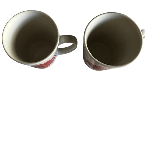 RSW INTERNATIONAL LIMITED POPPY PRINT TEA/COFFEE MUGS 4X3 SET OF 2 - Picture 3 of 10